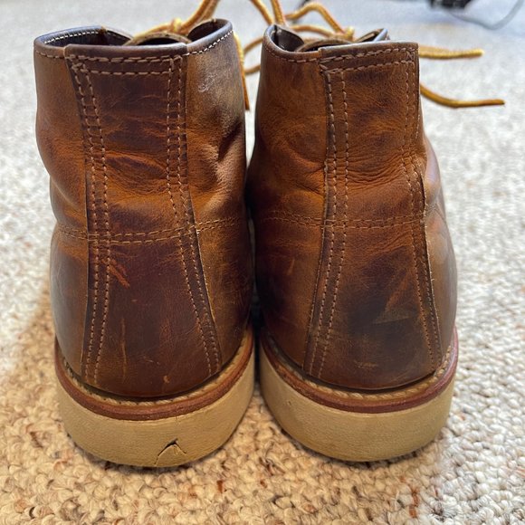 Red Wing Shoe Company Heritage Leather Work Chukka Shoes 10.5 D - Picture 5 of 12